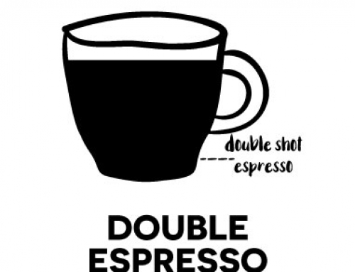 – Double Espresso –Ook wel een ‘Doppio’ genoemd. Dit is een grote espresso